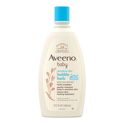 Aveeno Baby Soothing Bath & Body Wash For Sensitive Skin With Oat Extract - 568ml