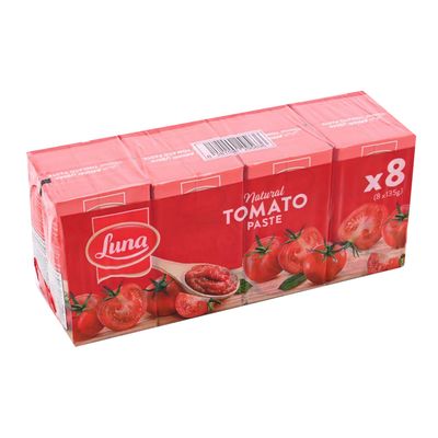 Luna Tomato Paste - 135g × 8