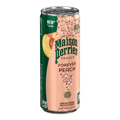 Maison Perrier Sparkling Water With Peach Flavor 250 ML