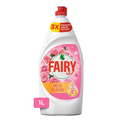 Fairy Dishwashing Liquid With Rose Bloom Scent 1 L