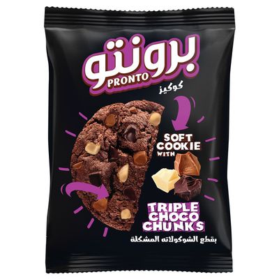 Pronto Cookies Triple Choco Chunks 40 G