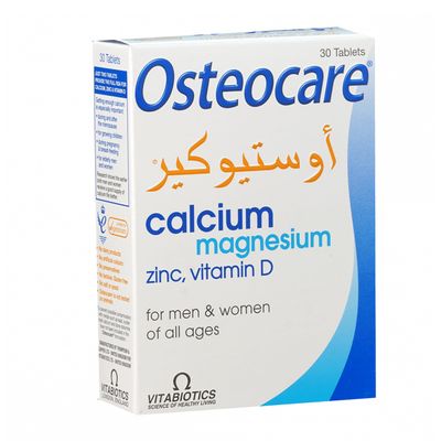 Osteocare Dietary Supplement Calcium & Magnesium For Men & Women 30 Tablets