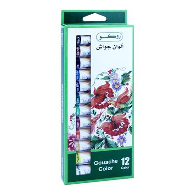 روكو ألوان جواش 12 لون