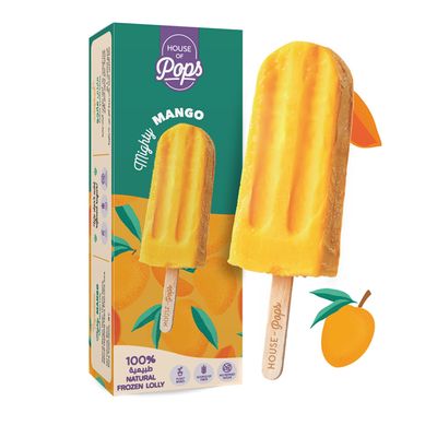 House of Pops Ice Cream Mighty Mango No Added Sugar (Imported) - 80ml