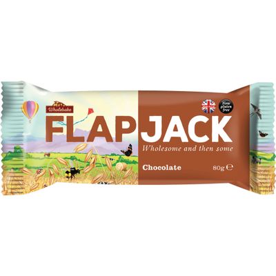 Flapjack Cereal Bar Oats With Chocolate Gluten Free 80 G