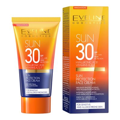 Eveline SUN PROTECTION FACE and Skin Whitening Cream SPF 30 - 50ml