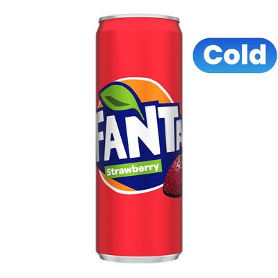 Fanta Soft Drink Strawberry 355 ML