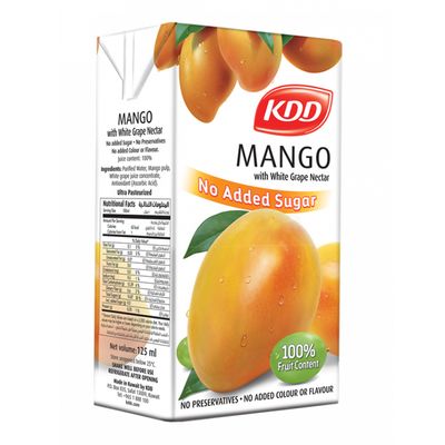 KDD Nectar Mango with white grape 180 ML