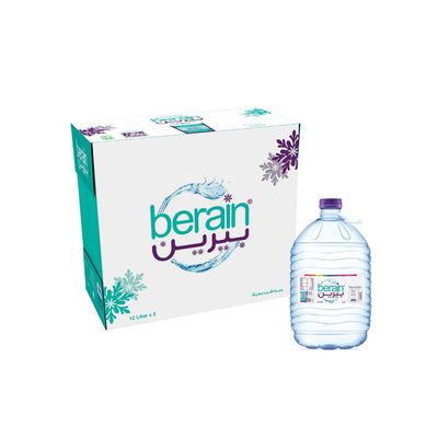 Berain Bottled Drinking Water 12 L x 2
