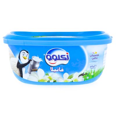 أكلوو آيس كريم نكهة الفانيلا 1 لتر