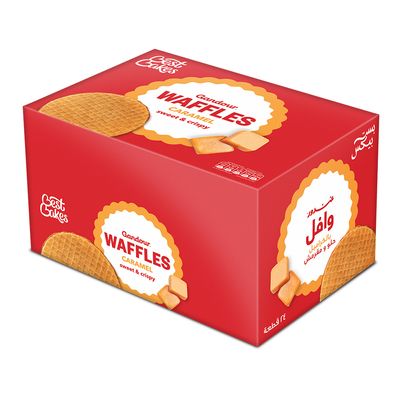 Gandour Waffle Caramel 28 G × 24 Box