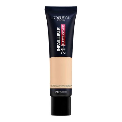 L'Oreal Infallible 24 Hour Matte Foundation 130 True Beige - 30ml