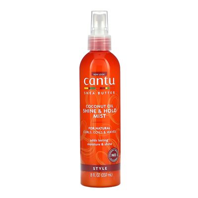 Cantu Shea Butter Coconut Oil Shine & Hold Mist For Natural Curls - 237ml