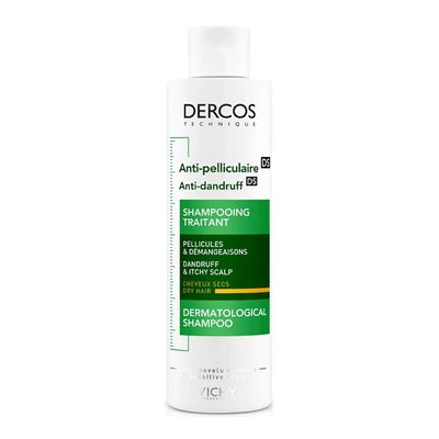 Dercos Shampoo Anti Dandruff For Dry Hair -200ml