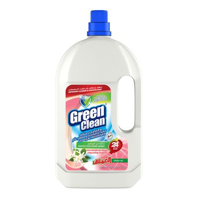 Green Clean Cleaner & Disinfectant & Freshener Jasmine 1.5 L
