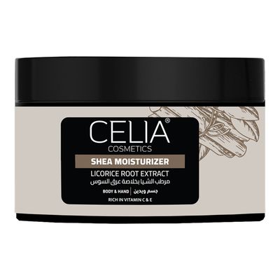 Celia Shea Moisturizer Licorice Root Extract Rich In Vitamin C & E For Body & Hand - 300g