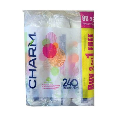 Sanita Cotton Charm 2+1 Free 80 Pieces