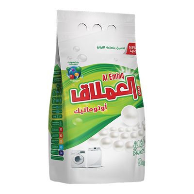 Alemlaq Laundry Powder Detergent Automatic Pearl 3 KG