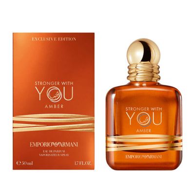 امبوريو ارماني عطر سترونجر ويذ يو عنبر أو دو برفيوم للجنسين - 50 مل