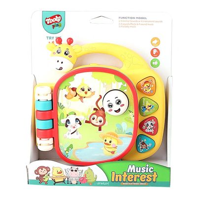 Tooly Play Toy Baby Musical Book