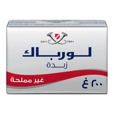 لورباك زبدة غير مملحة 200 جرام