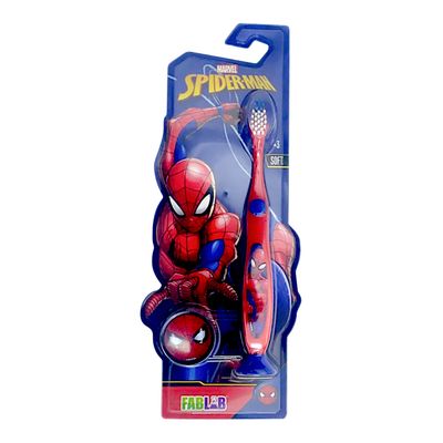 Fab Lab Marvel Soft Toothbrush - Spider Man