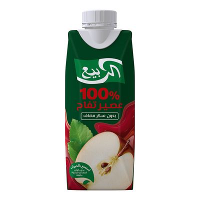 Alrabie Juice Apple Flavor No Added Sugar 250 ML