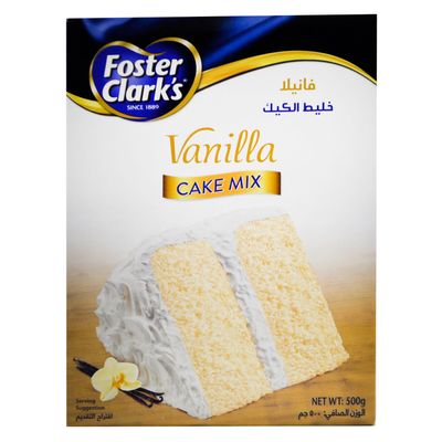 فوستر كلاركس خليط كيك فانيلا 500 جرام