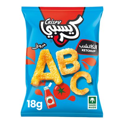 Crispy Chips Letters Ketchup Flavor 18 G