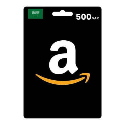  امازون بطاقة هدايا 500 ريال سعودي 