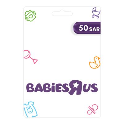 Babies R Us GiftCard 50 SAR 
