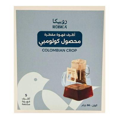 Robica Colombian Drip Coffee Sachets 10g × 5