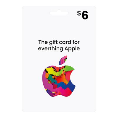 Itunes USD 6 $