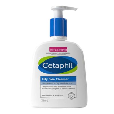 Cetaphil Face Wash Cleansing For Dry Oily Skin 236 ML