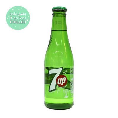 7 UP Soft Drink Glass Bottle 250 ML