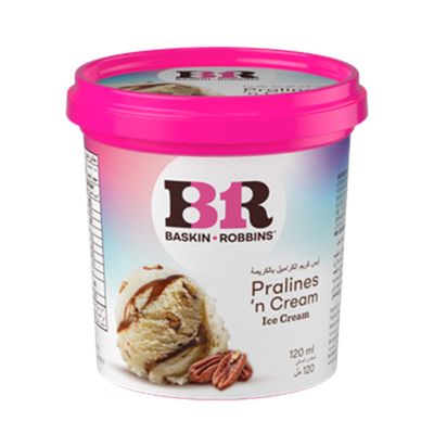 Baskin Robbins Ice Cream Praline Delight 120 ML