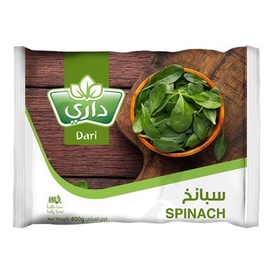 Dari Spinach Frozen 400 G