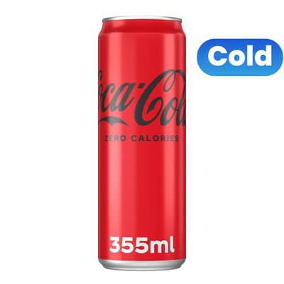 Coca Cola Soft Drink Zero- 355 ml