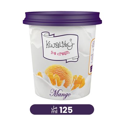 Kwality Ice Cream Mango Flavor 125 ML
