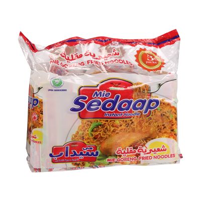 Mie Sedaap Noodles Instant Fried 90 G × 5