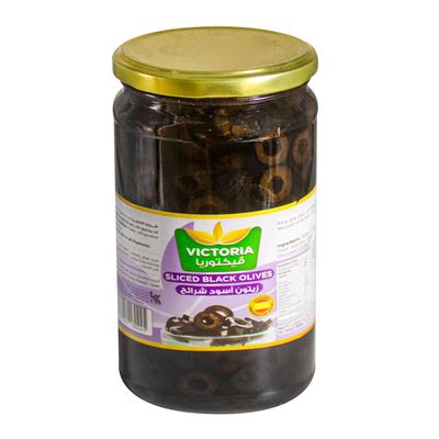 Victoria Black Olives Slices 660 G