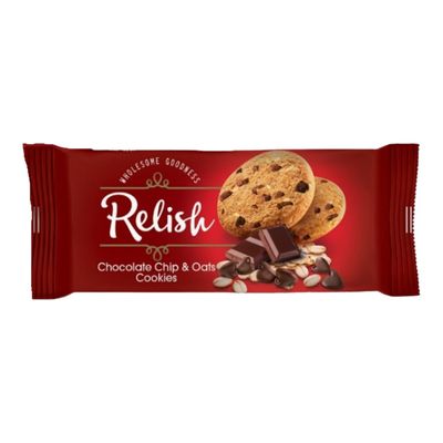 Relish Chocolate Chip & Oats Cookies - 42g