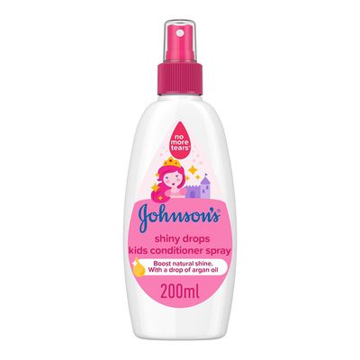 Johnson Baby Conditioner Spray Shiny Drops 200 ML