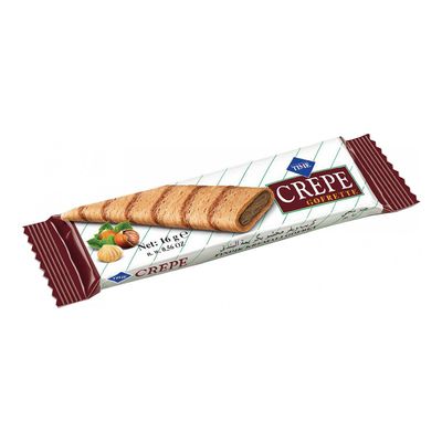 Time Wafer Roll Crepe With Hazelnut Cream - 16g