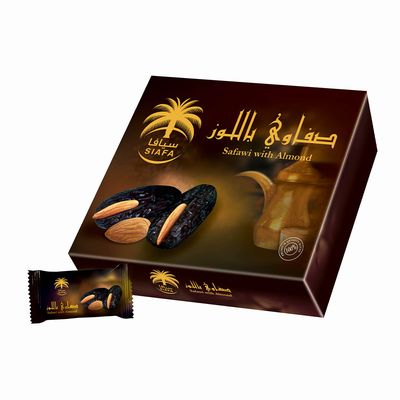 سيافا تمر صفاوي باللوز 300 جرام