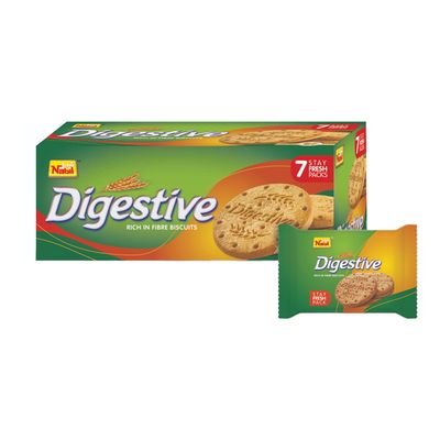 Nabil Digestive Biscuit Rich In Fiber - 7 Pcs