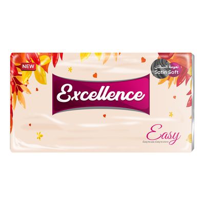Excellence Face Tissues Satin Soft 60 Sheets