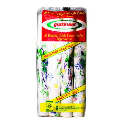 Gulfmaid Table Cover Perforated 100 CM × 100 CM 4 Rolls
