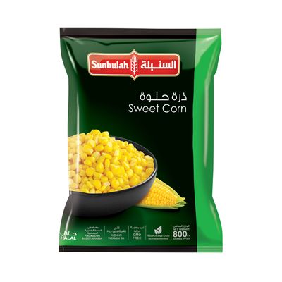 السنبلة ذرة حلوة مجمدة 800 جرام
