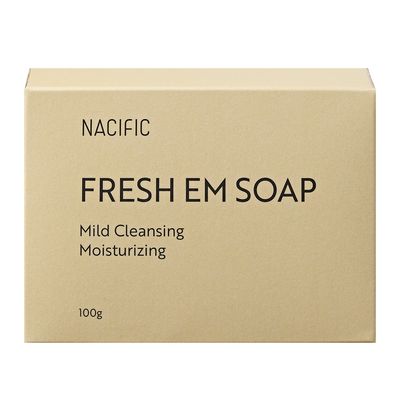 Nacific Fresh EM Facial Cleansing and Moisturizing Soap - 100g